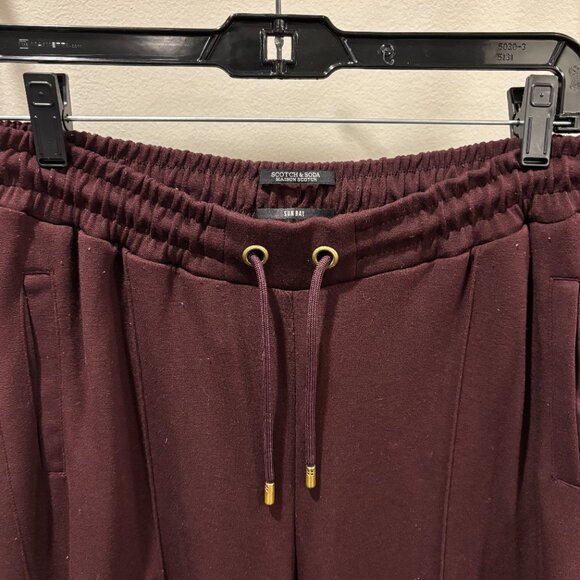 Scotch & Soda Wide Leg Sweatpants (PURPLE) - Picture 5 of 11